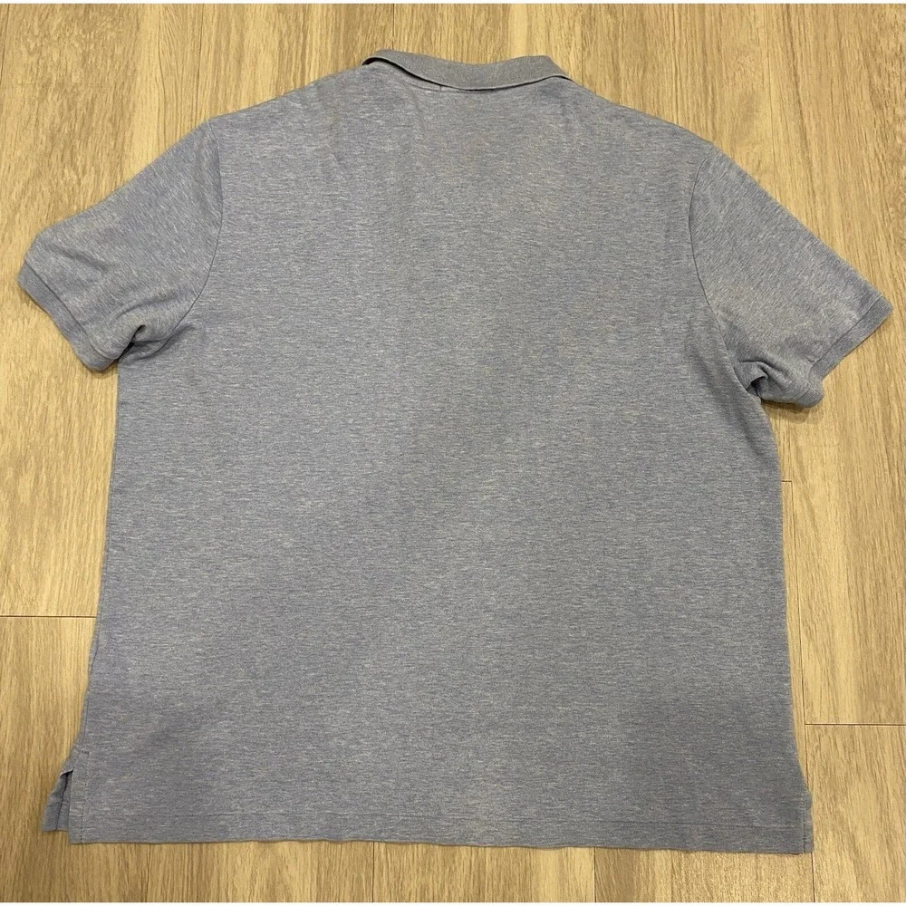 Polo Ralph Lauren‎ Mens Classic Fit Blue Polo Shirt Short Sleeve Size Large L